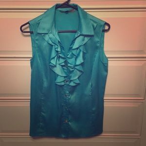 Turquoise blouse